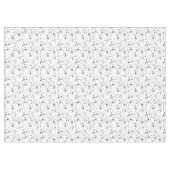 Nappe Motif de peinture noire (Devant (Horizontal))