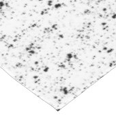 Nappe Motif de peinture noire (Angle)