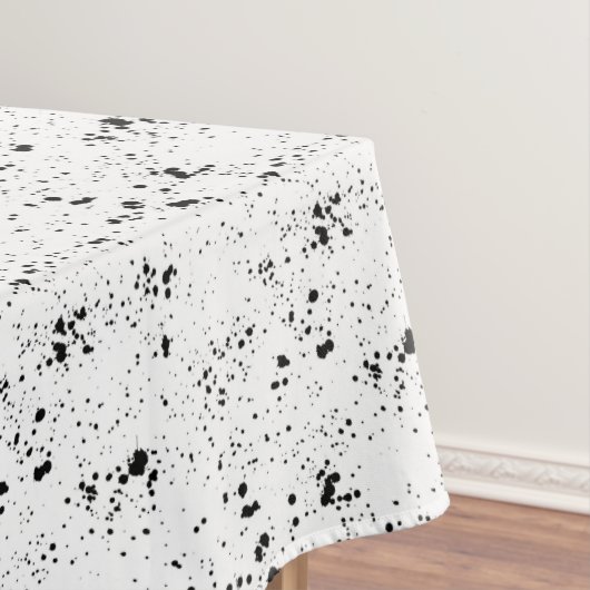 Nappe Motif de peinture noire (In Situ)