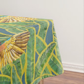 Nappe Motif de perroquet Feuille vert tropical (In Situ)