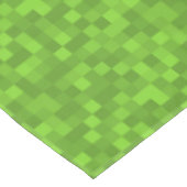 Nappe Motif de pixel vert Rétro 8 bits de jeu (Angle)