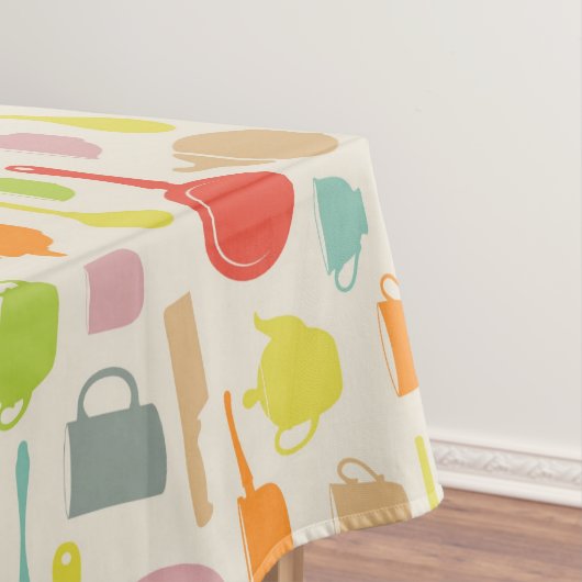 Nappe Motif de plats (In Situ)