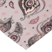 Nappe Motif de plume de paon (Angle)