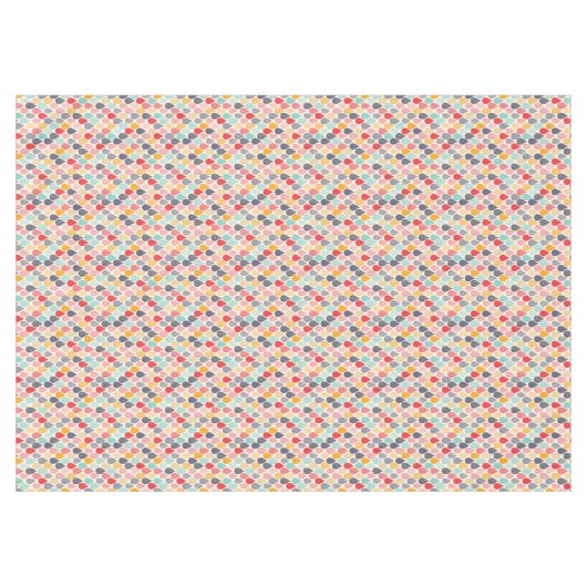 Nappe Motif de point d'art pop Raindrop (Devant (Horizontal))