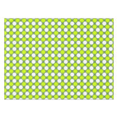 Nappe Motif de point de polka de balle de tennis (Devant (Horizontal))