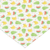 Nappe Motif de point de polka de fruit tropical (Angle)