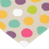 Nappe Motif de point tiré par la main de polka (Angle)