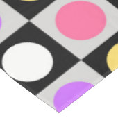 Nappe Motif de points de cercle géométrique (Angle)