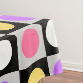 Nappe Motif de points de cercle géométrique (In Situ)