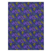 Nappe Motif de pois abstrait de concombres turcs (Devant)
