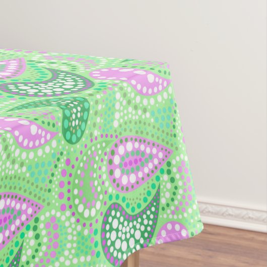 Nappe Motif de pois abstrait de concombres turcs (In Situ)