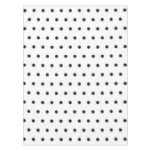 Nappe Motif de pois noir et blanc (Devant)