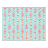 Nappe Motif de poisson d'été coloré côtier (Devant (Horizontal))