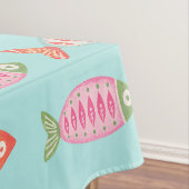 Nappe Motif de poisson d'été coloré côtier (In Situ)