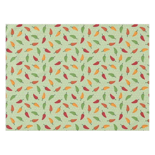 Nappe Motif de poivre de piments (Devant (Horizontal))