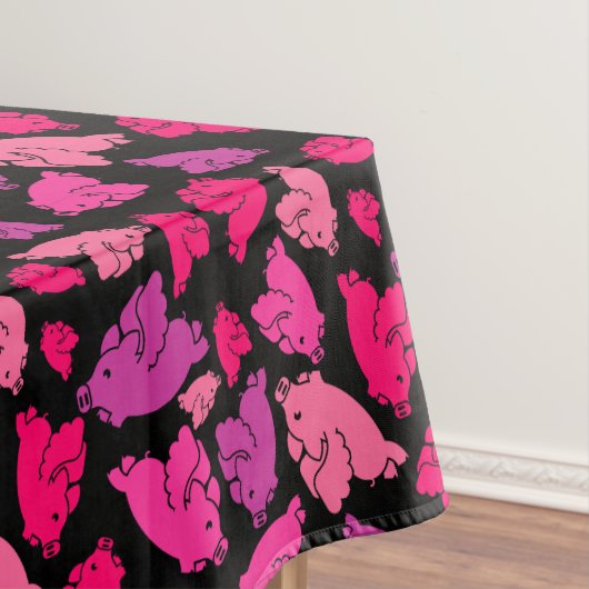 Nappe Motif de porc rose (In Situ)