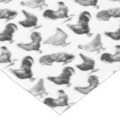 Nappe Motif de poulet de la ferme Retro Country (Angle)