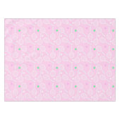 Nappe Motif de raquette de tennis Pastel Pink (Devant (Horizontal))