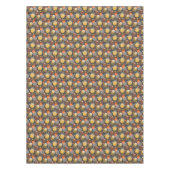 Nappe Motif de rayure de point de polka (Devant)