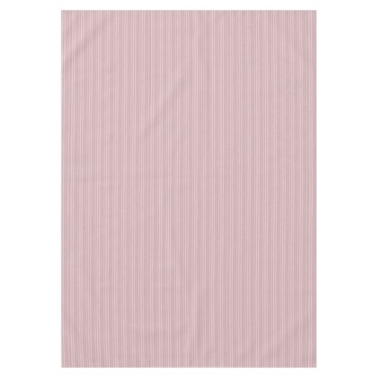 Nappe Motif de rayures verticales roses sucrées (Devant)