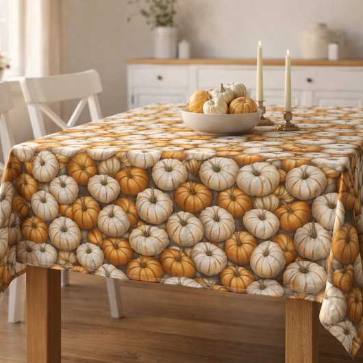 Nappe Motif de récolte Citrouille d'automne | Automne Ru