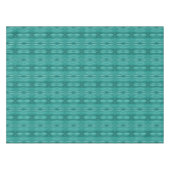 Nappe Motif de rides d'eau sarcelle abstrait (Devant (Horizontal))