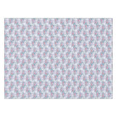 Nappe Motif de rose de rose et de bleu (Devant (Horizontal))