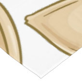 Nappe motif de semences citrouille (Angle)