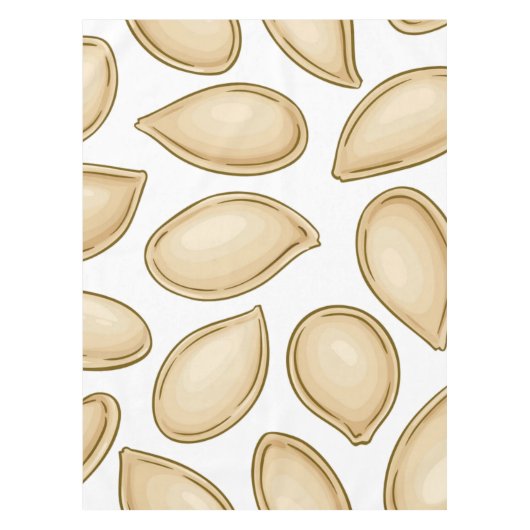 Nappe motif de semences citrouille (Devant)