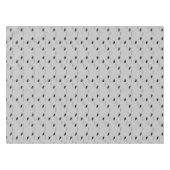 Nappe motif de silhouette rhinocéros (Devant (Horizontal))