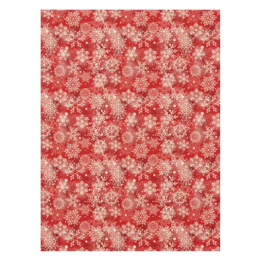 Nappe Motif de snowflakes (Devant)