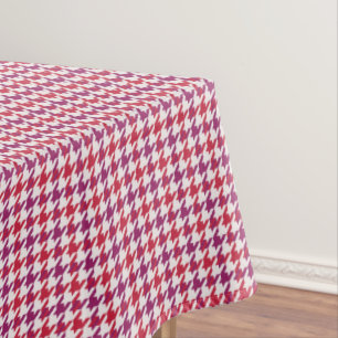 Nappe Motif de socle rouge pourpre rétro crimson