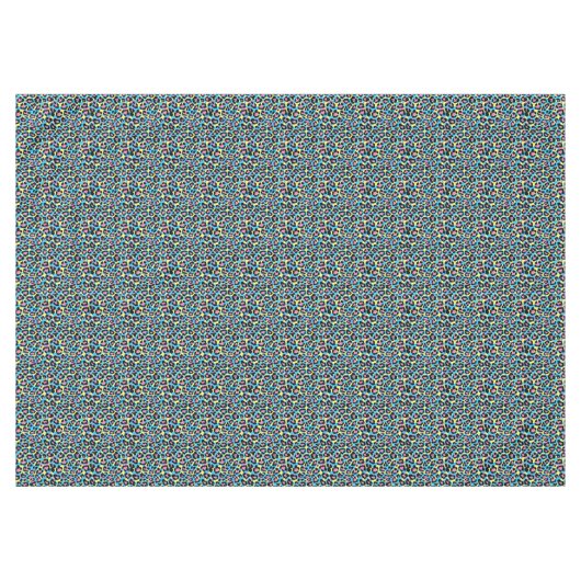 Nappe Motif de Spots Neon Leopard (Devant (Horizontal))