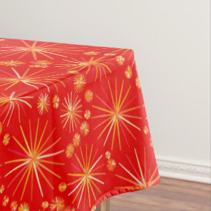 Nappe Motif de Spoutnik de la moitié du siècle,