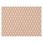 Nappe Motif de style Art déco en rose (Devant (Horizontal))