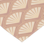 Nappe Motif de style Art déco en rose (Angle)