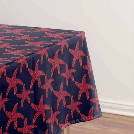 Nappe Motif de style d'étoiles de mer (In Situ)