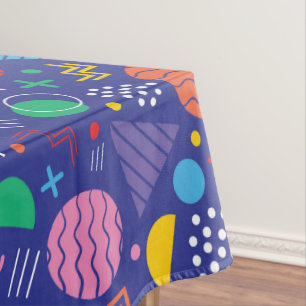 Nappe Motif de style Memphis