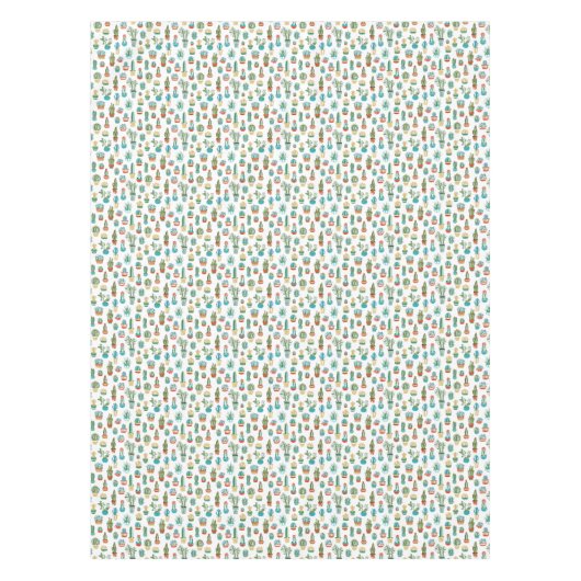 Nappe Motif de Succulents (Devant)