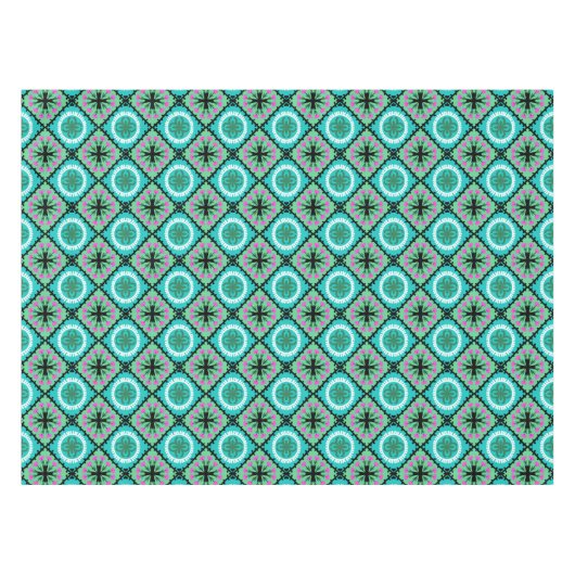 Nappe Motif de Suzani avec des motifs d'Ouzbékistan et (Devant (Horizontal))