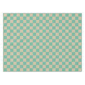 Nappe Motif de table et de sable rétro esthétique (Devant (Horizontal))