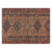 Nappe Motif de tapis géométrique persan Brown (Devant (Horizontal))