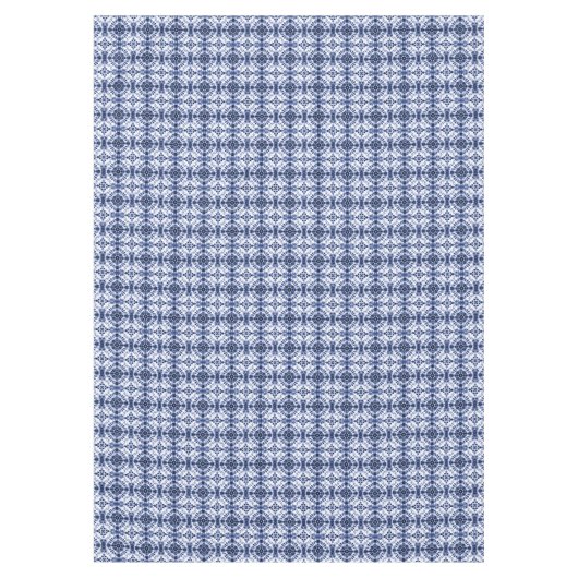 Nappe Motif de teinture bleu foncé (Devant)