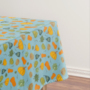 Nappe Motif de Thanksgiving de citrouille et de courge d