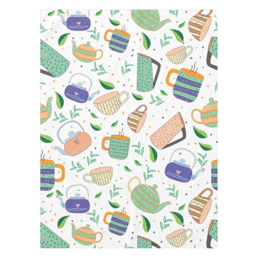 Nappe motif de thé (Devant)