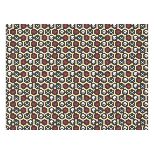 Nappe Motif de thème de bandit (Devant (Horizontal))