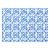 Nappe Motif de toile bleu français (Devant (Horizontal))