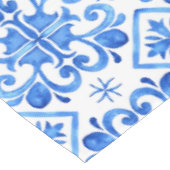 Nappe Motif de toile bleu français (Angle)