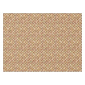 Nappe Motif de tourbillon abstrait - nuances de brun (Devant (Horizontal))