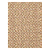 Nappe Motif de tourbillon abstrait - nuances de brun (Devant)